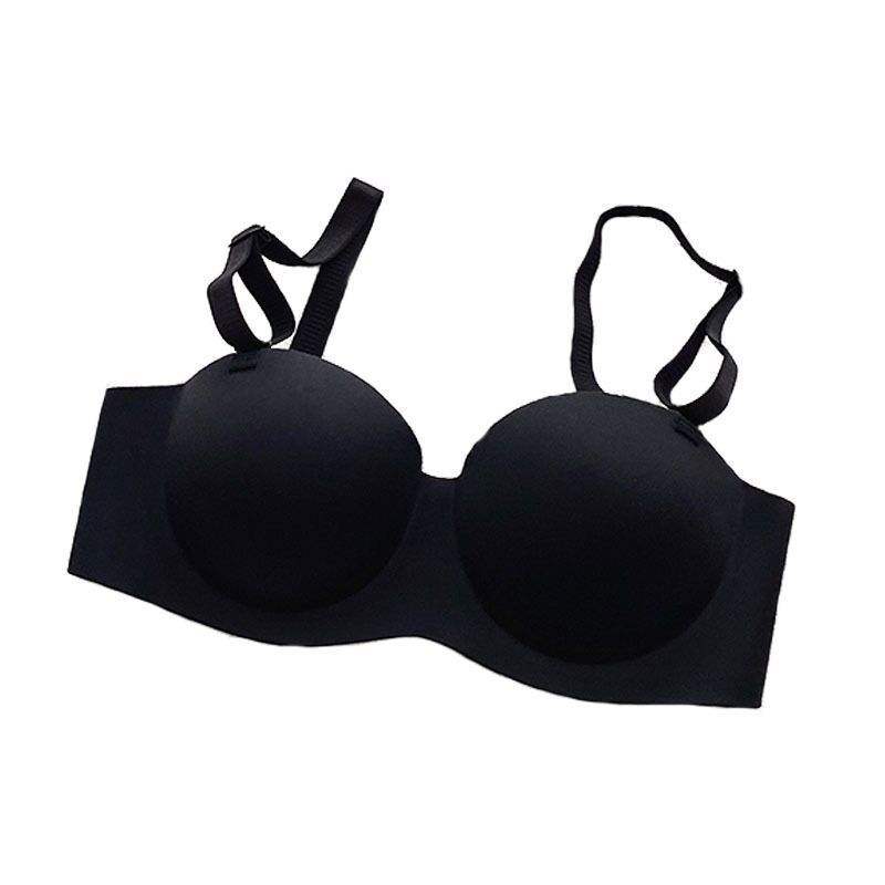 All-Way Comfort Bra – Strapless, Dual Straps (Fabric + Transparent)