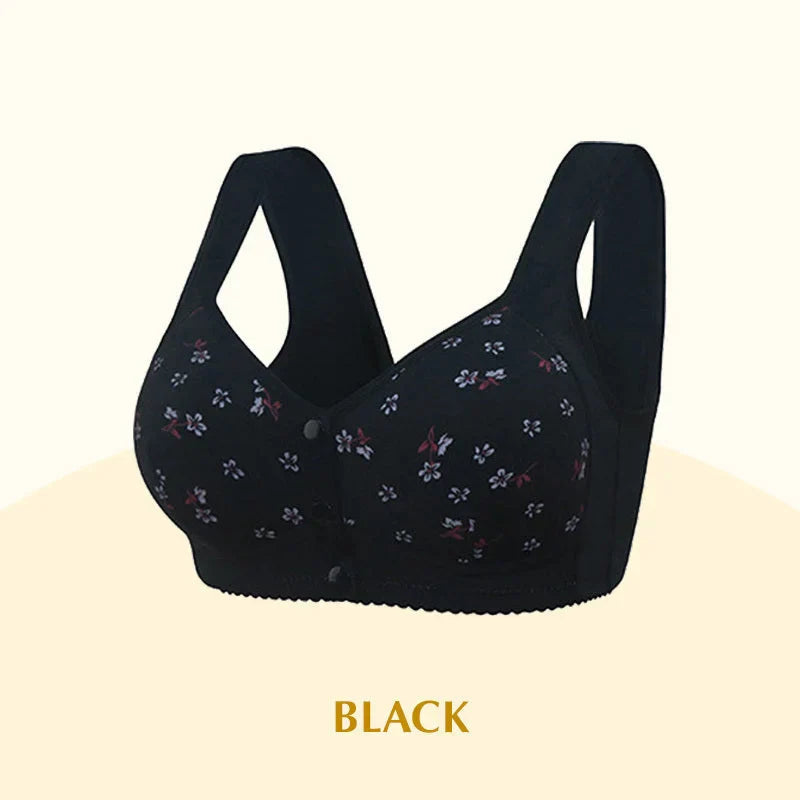 Anti Sagging Front Open Cooling Cotton Bra
