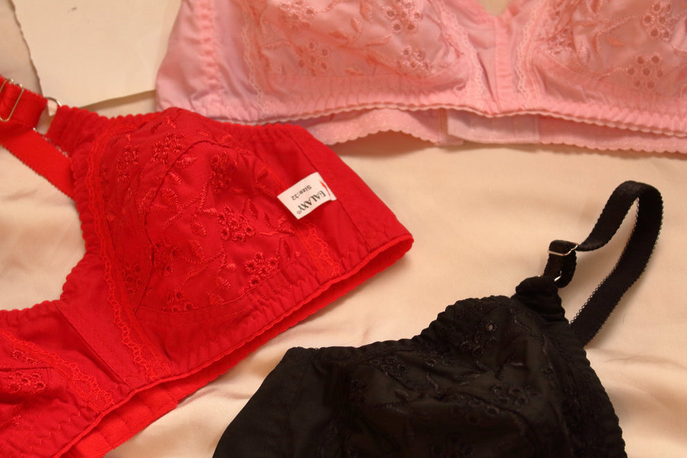 Imported Cotton chicken bra